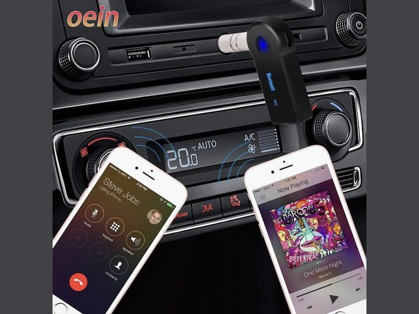 Adaptateur émetteur récepteur Bluetooth 5.0 sans fil 2 en 1