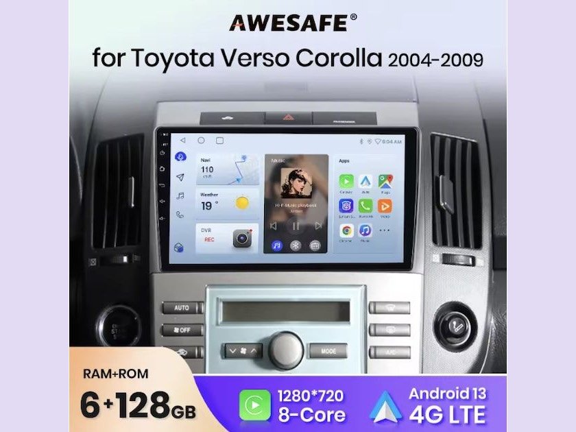 Autoradio PX9 pour Toyota Verso CorTrust2004-2009