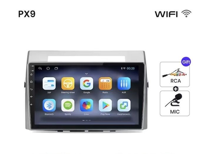 Autoradio PX9 pour Toyota Verso CorTrust2004-2009