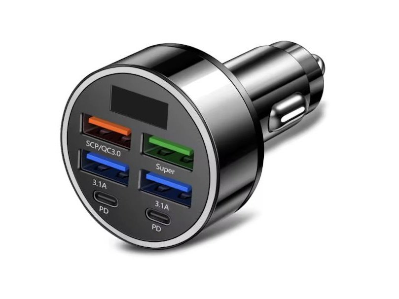 Chargeur de téléphone de voiture à charge rapide