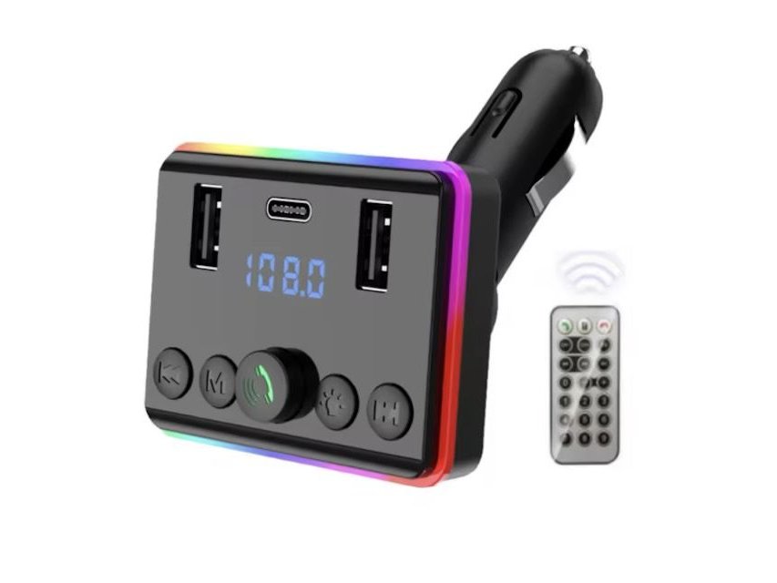 Transmetteur FM Bluetooth 5.0 pour Voiture