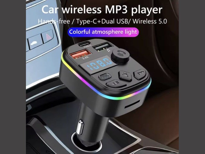 Transmetteur FM sans fil pour voiture