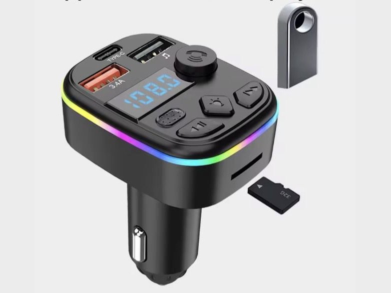 Transmetteur FM sans fil pour voiture