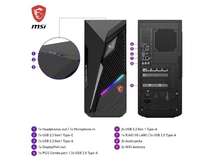 MSI MAG INFINITE S3 1 To