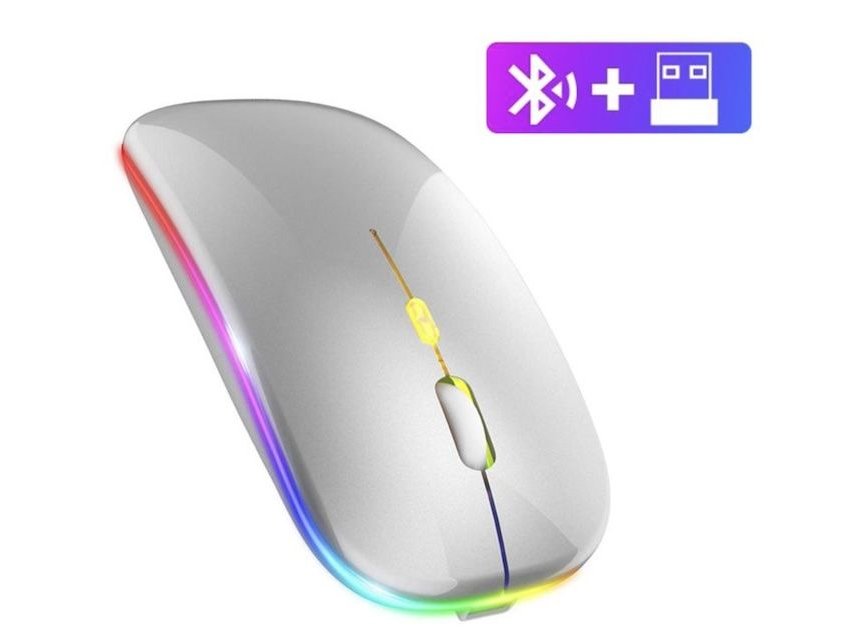 Souris sans fil Bluetooth rechargeable