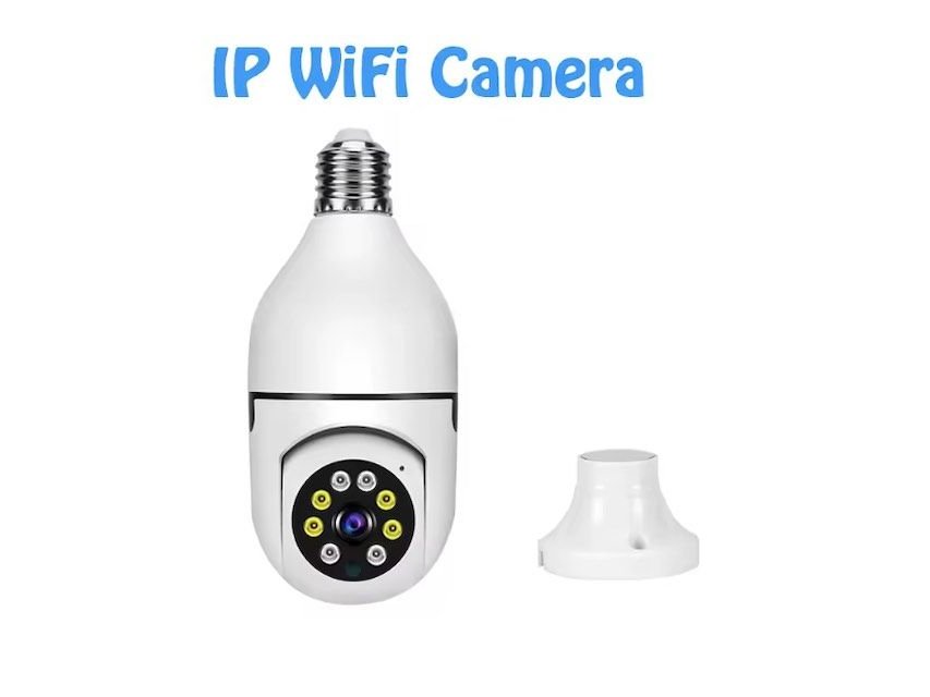 Caméra IP WiFi 4G E27