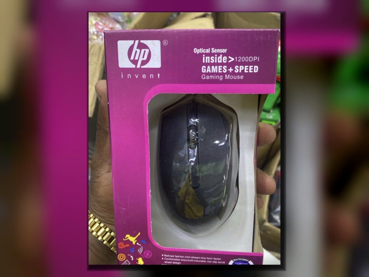 Souris filaire HP gaming 1200 DPI