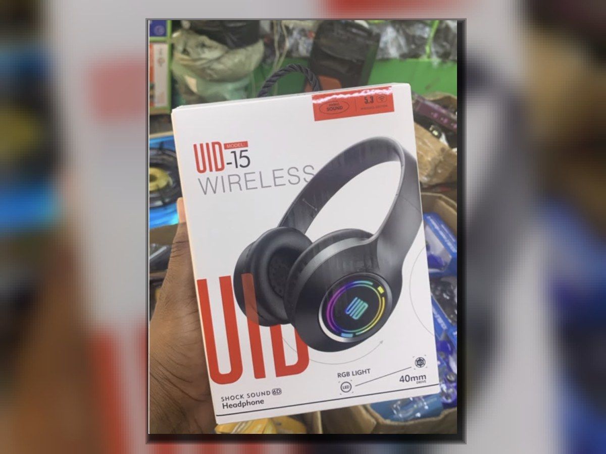 Casque Bluetooth UID-15 sans fil – lumière RGB