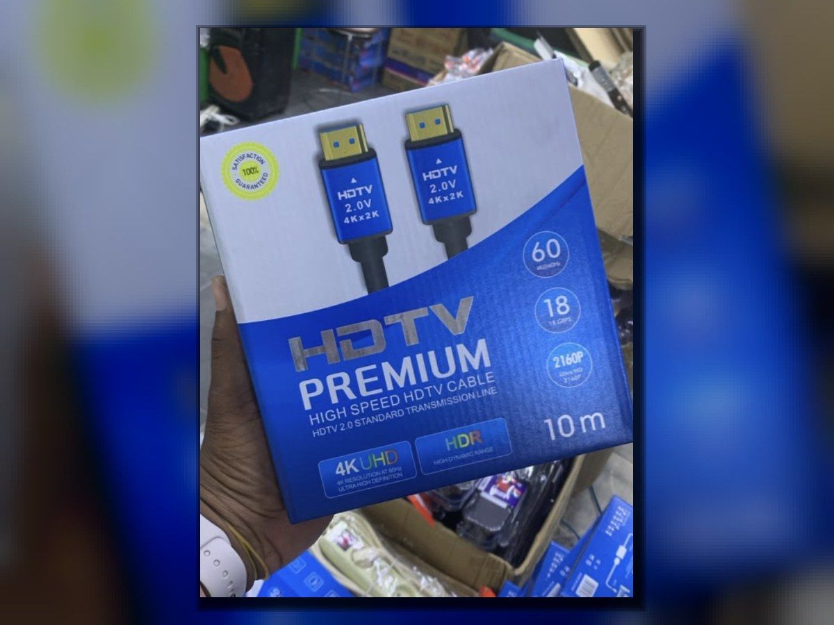 Câble HDMI 2.0 4K premium – 5 m