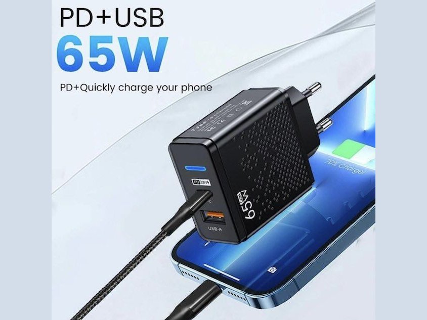 Chargeur de Charge rapide 65W