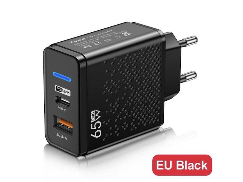 Chargeur de Charge rapide 65W